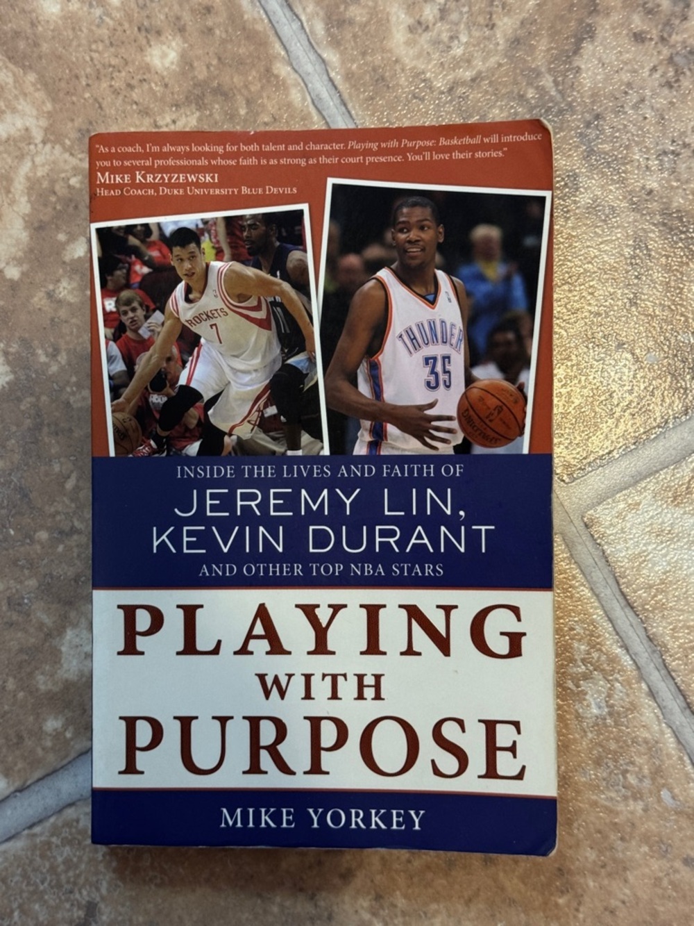 Playing with Purpose: Basketball Inside the- Mike Yorkey,paperback Kevin Durant